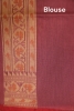 Handloom Banarasi Kora Cotton Saree